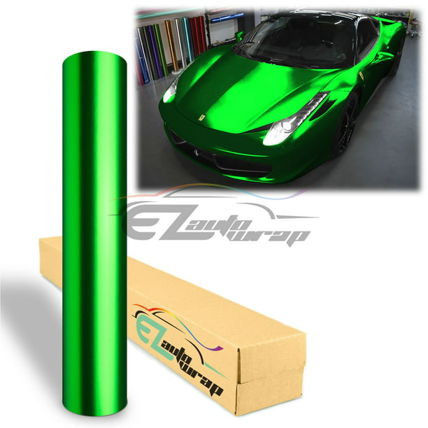 *24"x60" Green Chrome Car Vinyl Wrap Sticker Decal Air Release Bubble Free